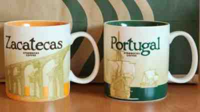 Zacatecas and Portugal Starbucks Mugs VHTF - Sold on eBay May 6, 2023 for $2,200.00