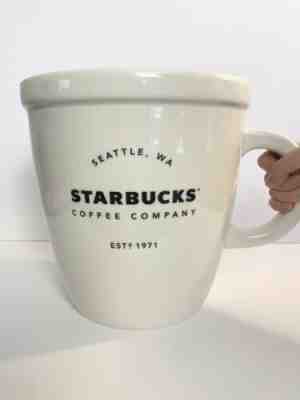 Starbucks Gaint Abbey Classic Ceramic Mug 138 oz 2016 Limited Edition 10â? NIB - Sold on eBay Apr 25, 2023 for $850.00
