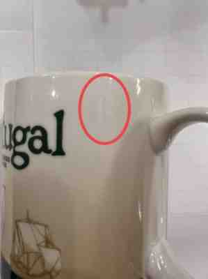 *Dented* Starbucks Portugal Version 1 Global Icon Collector Series City Mug V1 - Sold on eBay May 7, 2023 for $400.00