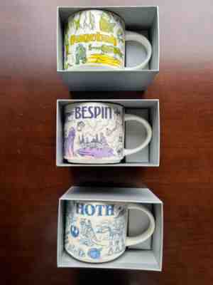 Star Wars Been There Mug Starbucks Lot of 3 - Sold on eBay Apr 16, 2023 for $385.00