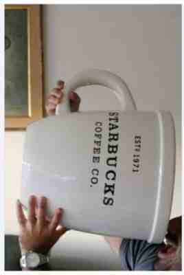 Starbucks Collector GiantÂ  138oz Limited Edition Ceramic Abbey Mug New Unopened - Sold on eBay Apr 20, 2023 for $360.00