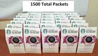 Lot of 30 Starbucks 50 Count VIA Instant Italian Roast Dark Collectible BB 01/23 - Sold on eBay May 2, 2023 for $375.00