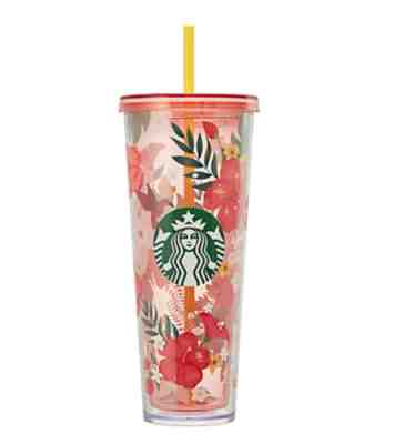 Starbucks Korea 2020 Summer Limited Aloha Coldcup Tumbler 710ml, 24Oz - Sold on eBay Feb 22, 2023 for $230.00