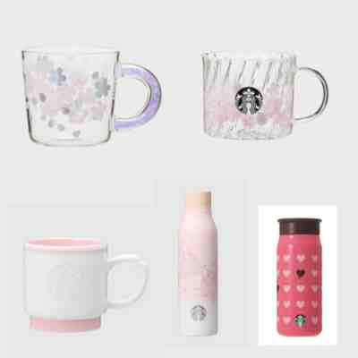 2023 Starbucks JAPAN Tumbler & Stainless 5pieces set Valentine's Day & SAKURA - Sold on eBay Feb 25, 2023 for $238.00