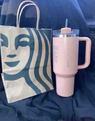 Starbucks + STANLEY / Stainless Peach Tumbler 40oz : LIMITED EDITION / IN HAND - Sold on eBay May 9, 2023 for $219.95