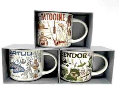 2021 Starbucks Disney Star Wars Been There Mug Batuu Endor Tatooine NEW/OTHER - Sold on eBay Apr 5, 2023 for $230.00