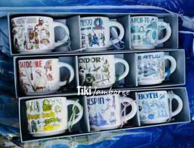 2023 Disney Parks Star Wars Been There 9 Mug Starbucks Ornament Complete Set - Sold on eBay May 4, 2023 for $229.50