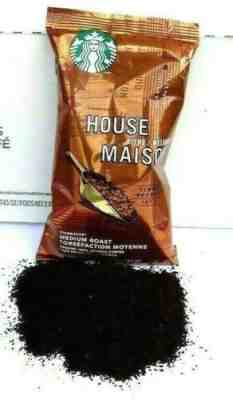 72 x Starbucks House Blend MAISON Ground Coffee Individually Wrapped 2.5 oz./ea - Sold on eBay Mar 7, 2023 for $220.00