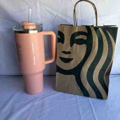 Starbucks Stanley Cup Pink 40oz 2023 target exclusive - Sold on eBay May 9, 2023 for $209.99
