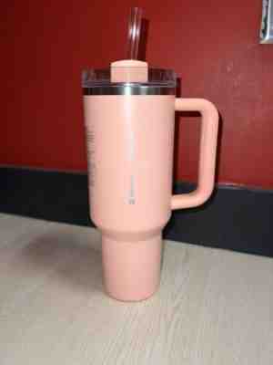 Stanley x Starbucks 2023 40 oz. Quencher Tumbler Target Exclusive peach pink - Sold on eBay May 12, 2023 for $197.50
