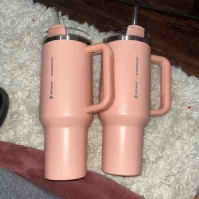 New ListingStanley x Starbucks Target Exclusive 2023 Peach/Pink 40oz Tumbler NEW - Sold on eBay May 15, 2023 for $200.00