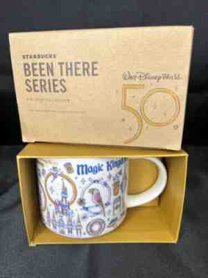 SOLD OUT Disney Starbucks MAGIC KINGDOM Been There 50th Anniv Mug 14Oz - Sold on eBay May 14, 2023 for $175.00