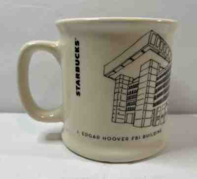 Extremely RARE Starbucks J. Edgar Hoover FBI Building Mug 2015 CO1 - Sold on eBay Apr 21, 2023 for $175.00
