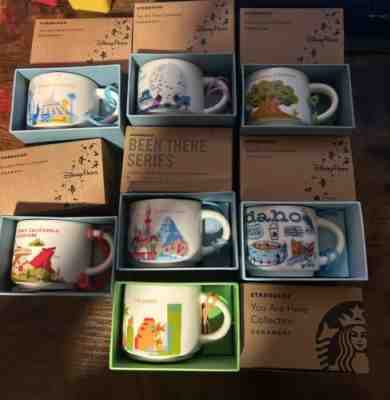 Lot of 7 Disney Starbucks You Are Here Mini 2 Oz Mug Ornaments - Sold on eBay Apr 29, 2023 for $160.00