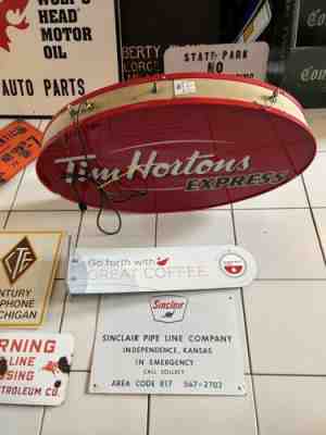 Vintage original advertising flange sign Seattle's Best Red Logo Coffee Starbuck - Sold on eBay Mar 4, 2023 for $150.00