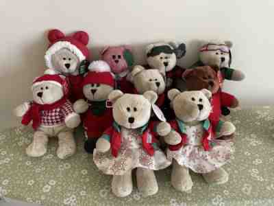 starbucks bearista bears Lot of 10