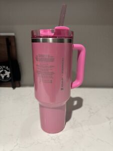 Stanley x Starbucks Winter Pink 40oz Tumbler (2024 Target Exclusive) New In Hand - Sold on eBay January 5th, 2024 for $250.00 (13 bids) 