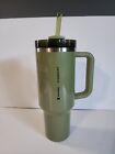 Starbucks Olive Green Pearl Stanley 40oz Tumbler Glitter Fall Release 2024 New - Sold on eBay August 24th, 2024 for $89.00