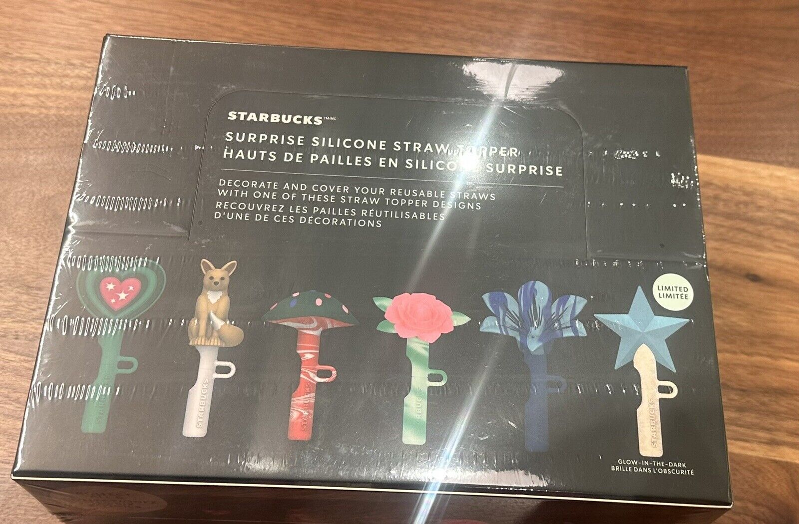 New Starbucks Surprise Silicone Straw Topper Mystery CASE (12 Boxes!) FAST SHIP! - Sold on eBay December 7th, 2024 for $99.99
