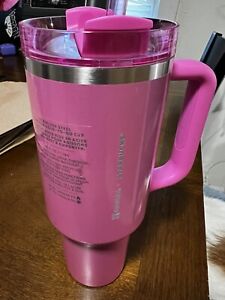 Stanley x Starbucks Exclusive 2024 Pink 40oz Tumbler NEW! In Hand! Quick Ship!? - Sold on eBay January 6th, 2024 for $225.00 (19 bids) 
