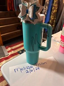 Stanley Starbucks Limited edition Tiffany tumbler. - Sold on eBay February 11th, 2024 for $350.00