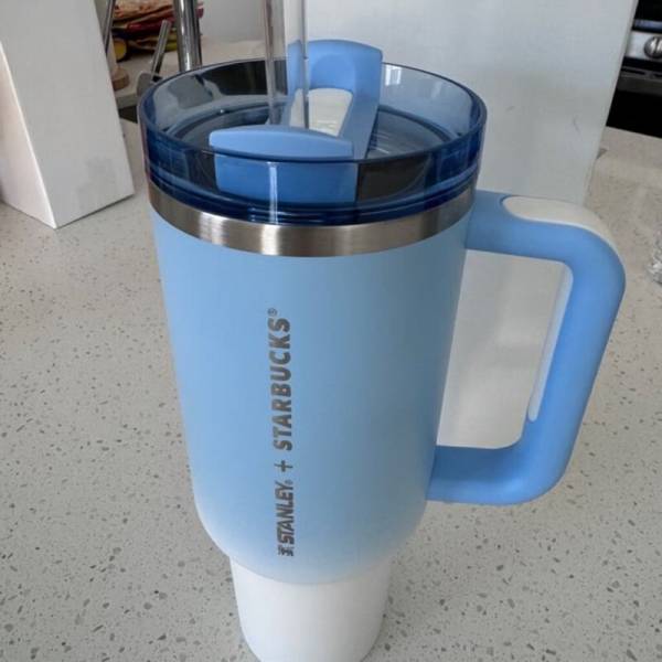 Stanley x Starbucks Philippines Exclusive, 40oz (Baby Blue) - "Brand New" - Sold on eBay October 9th, 2024 for $130.22 (1 bids) 