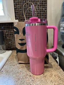 Stanley x Starbucks Winter Pink 40oz Tumbler (2024 Target Exclusive) New In Hand - Sold on eBay January 10th, 2024 for $260.00 (16 bids) 