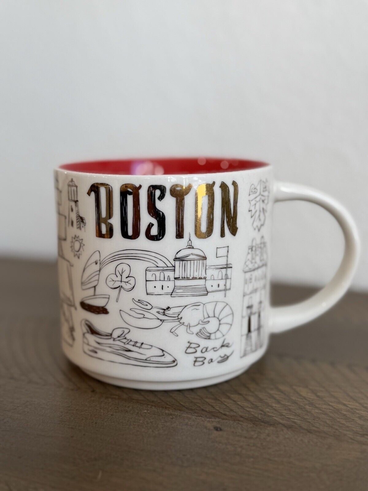 Starbucks 2018 Holiday Been There Boston mug RARE Gold - Sold on eBay February 9th, 2025 for $114.99