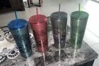 Walt Disney World Starbucks Four Parks Stainless Steel Tumbler Cup Straw Set - Sold on eBay July 24th, 2024 for $125.00