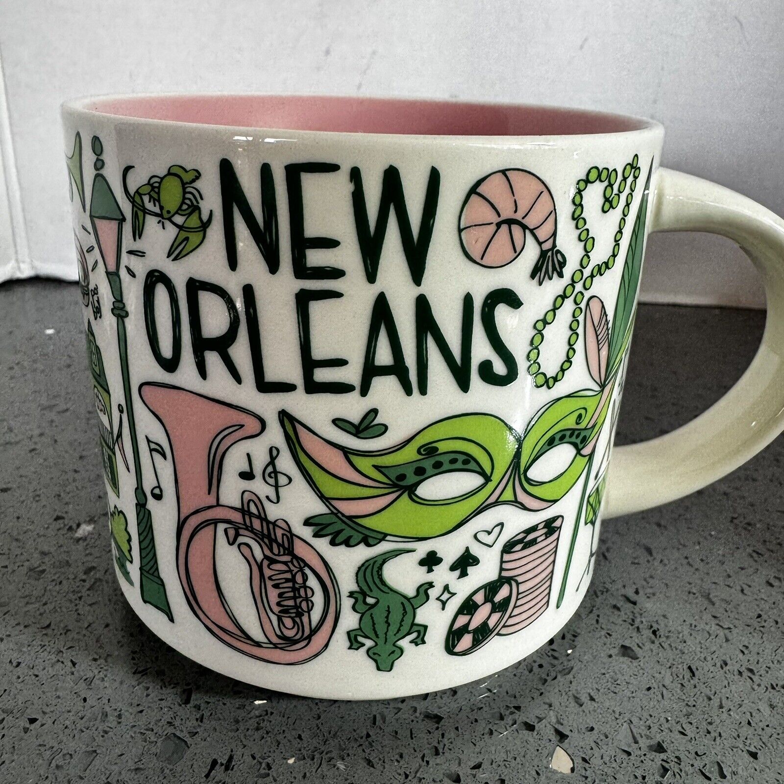 New! Starbucks Been There Series New Orleans Ceramic Coffee Cup Mug 14 oz D672 - Sold on eBay January 17th, 2025 for $85.00