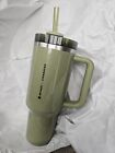 Starbucks Olive Green Pearl Stanley 40oz Tumbler Glitter Fall Release 2024 New - Sold on eBay August 24th, 2024 for $90.00 (10 bids) 