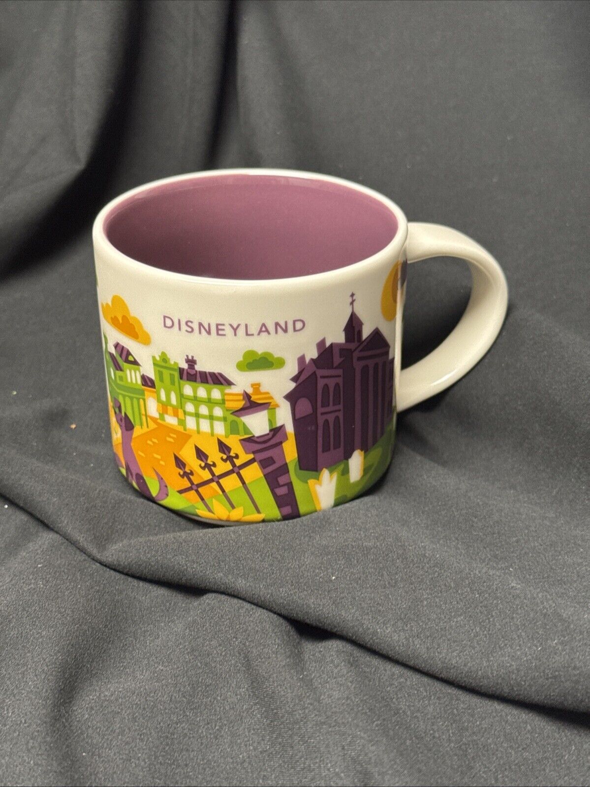Starbucks Disneyland You Are Here Mug Haunted Mansion New Orleans Square 217 - Sold on eBay March 9th, 2025 for $75.00
