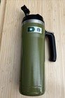 STARBUCKS STANLEY TUMBLER MILITARY GREEN 20 OZ. HOT/COLD DRINKS W HANDLE “NEW”!! - Sold on eBay March 8th, 2025 for $75.95