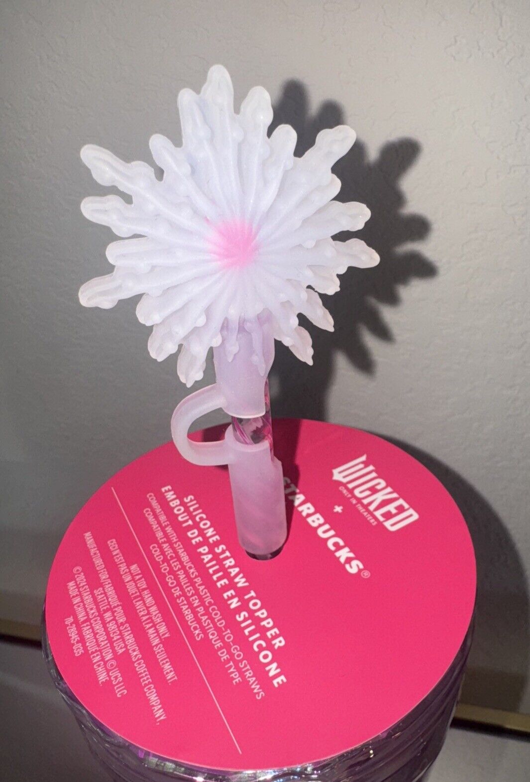 Starbucks NEW Wicked Glinda Prism Cup 24oz - Sold on eBay January 3rd, 2025 for $90.00