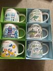 Lot Of 6 Starbucks Mugs To Include Australia And Mykonos YAH And BT