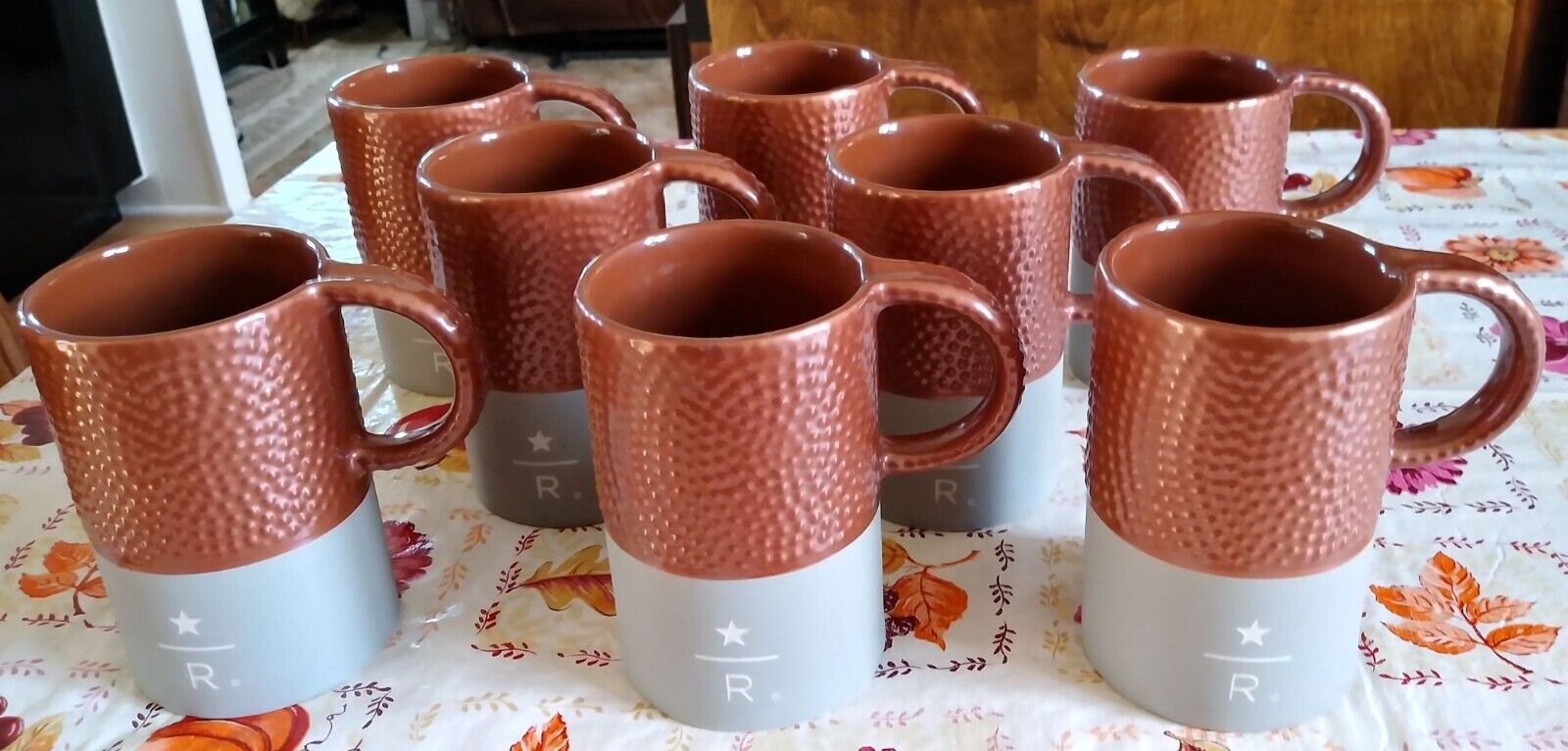 SET OF 8 STARBUCKS RESERVE COFFEE MUGS - Sold on eBay February 1st, 2025 for $69.99