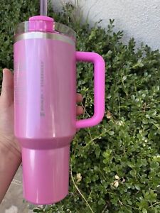 Stanley x Starbucks Exclusive 2024 Pink 40oz Tumbler NEW Early Release!!! - Sold on eBay December 22nd, 2023 for $225.00