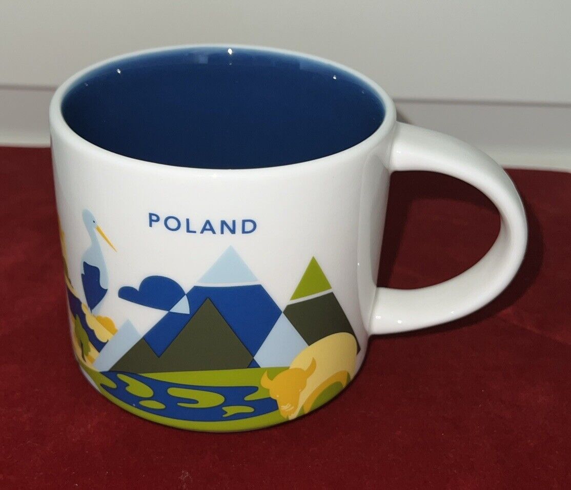 2018 Starbucks You Are Here Poland Coffee/Tea Mug, Multicolor, 14oz. - Sold on eBay January 2nd, 2025 for $59.95