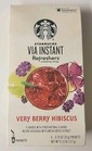 Starbucks Via Instant Very Berry Hibiscus Sealed Box 6 Packets - Sold on eBay February 20th, 2025 for $75.00