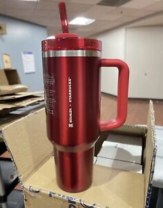 New Stanley X Starbucks Holiday 2023 Cup Glossy RED 40z  IN HAND SHIPS TODAY - Sold on eBay November 3rd, 2023 for $173.00