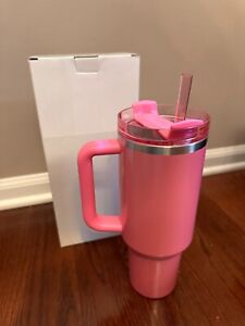 NEW Stanley x Starbucks Winter Pink 40oz Tumbler  2024 Target Exclusive with box - Sold on eBay February 25th, 2024 for $199.99