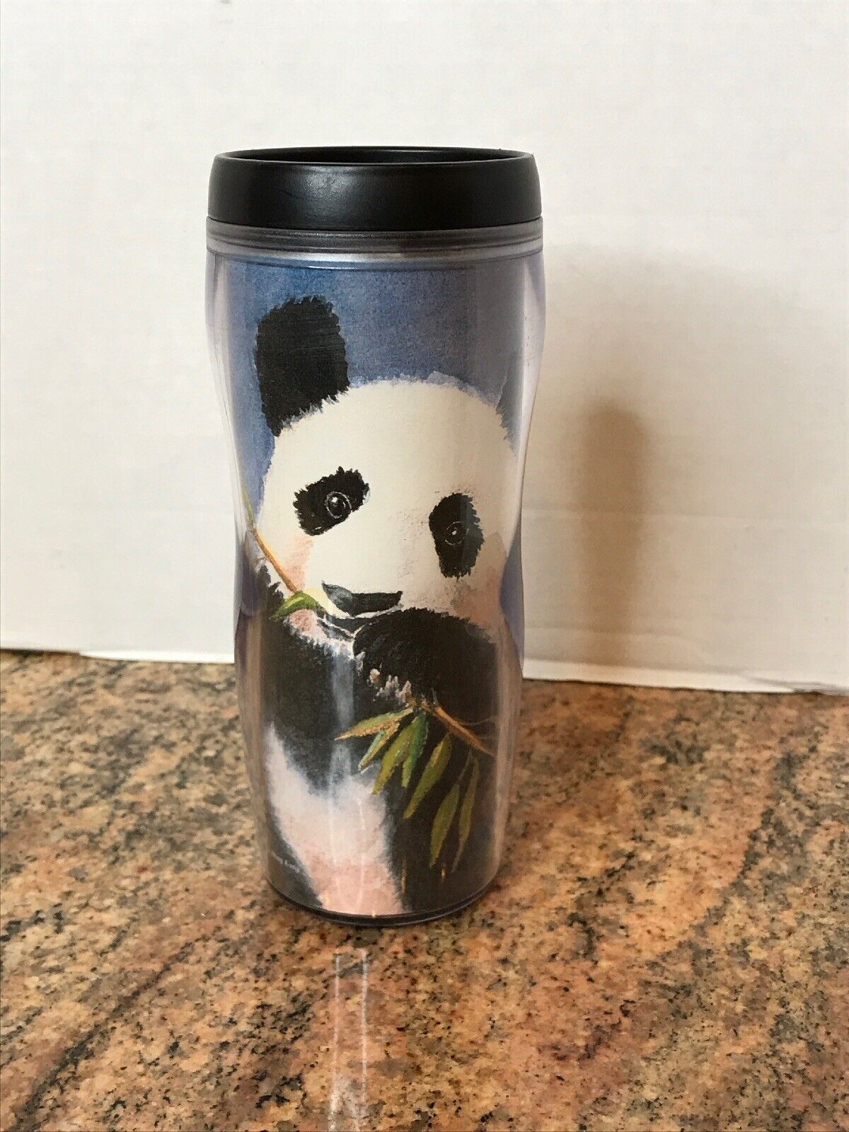 2002 Starbucks Travel Tumbler Mug Coffee San Diego Zoo Panda Artist Sue Betanzos - Sold on eBay February 7th, 2025 for $139.99