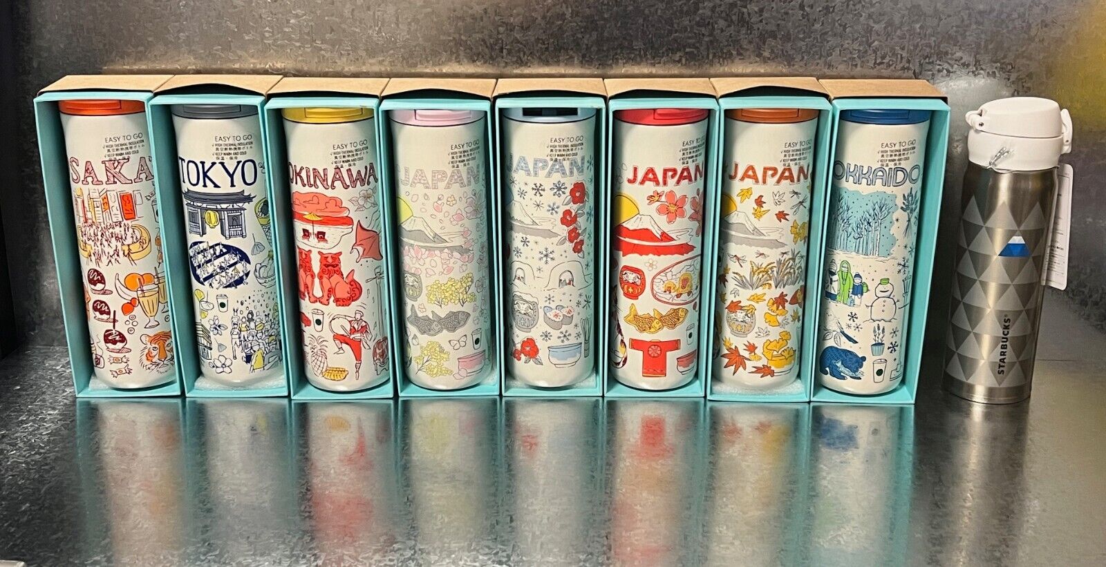 NEW STARBUCKS JAPAN Been There Series Stainless Steel Tumbler 473ml - Sold on eBay December 27th, 2024 for $77.97