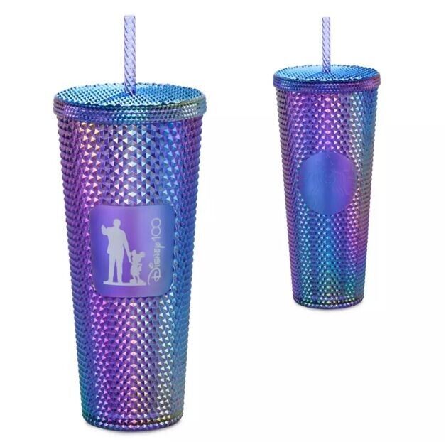 Starbucks Disney Parks Mickey Mouse Partners Statue 100th Tumbler w/ Straw (NIB) - Sold on eBay December 20th, 2024 for $89.99