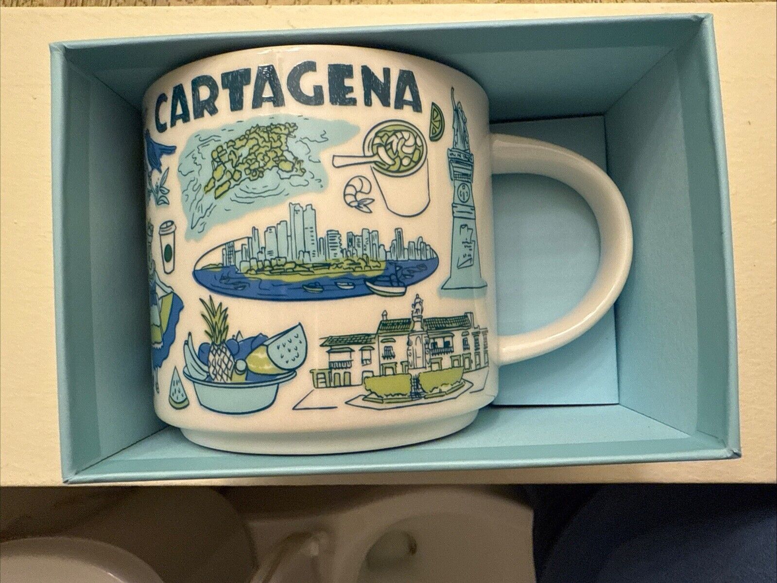 STARBUCKS COFFEE MUG - CARTAGENA, COLOMBIA ?? - Sold on eBay January 25th, 2025 for $60.00