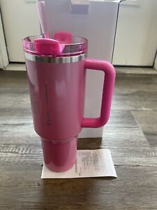 ?2024 Starbucks X Stanley cup holiday tumbler 40 Oz pink? - Sold on eBay January 10th, 2024 for $232.50 (42 bids) 