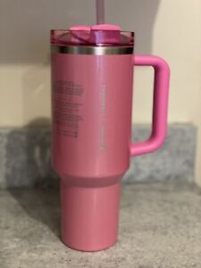 ?Stanley x Starbucks 40 oz Winter PINK Exclusive 2024 tumbler? - Sold on eBay January 10th, 2024 for $202.50 (8 bids) 