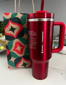 starbucks stanley tumbler 40 oz - Sold on eBay November 21st, 2023 for $153.50 (17 bids) 