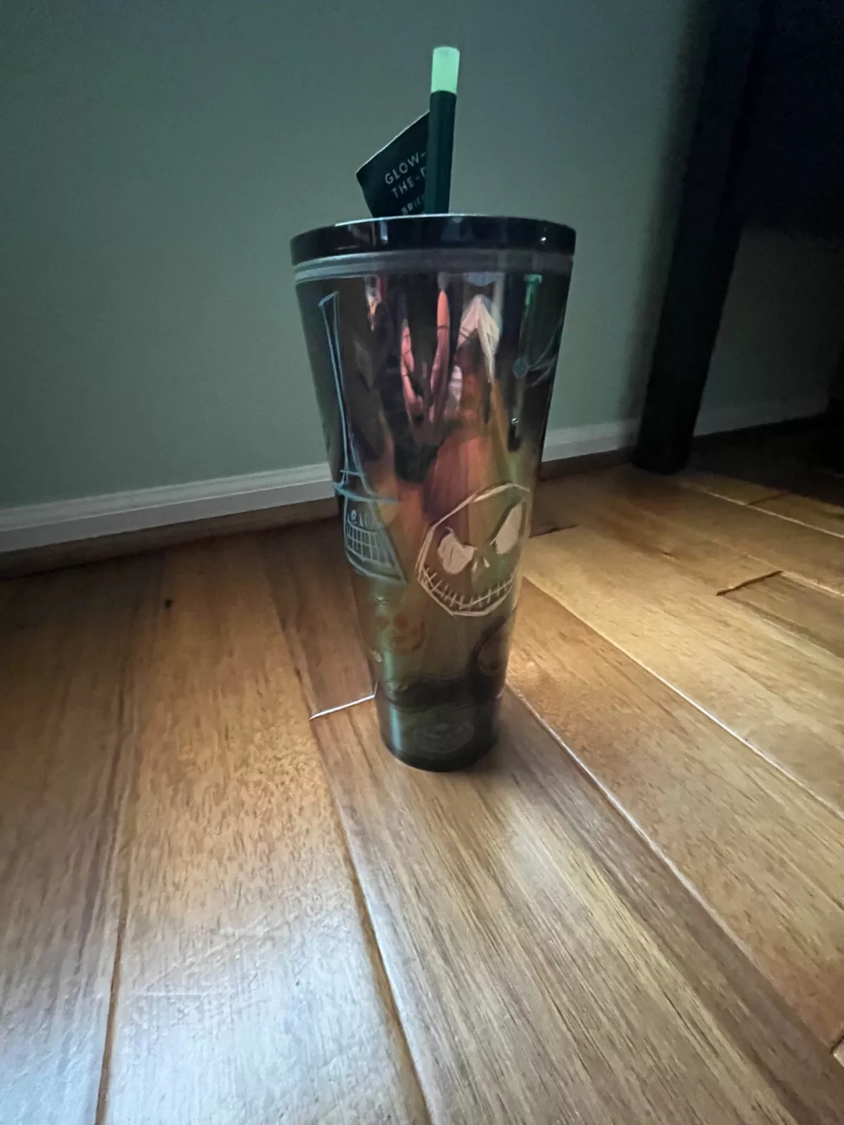 Disney The Nightmare Before Christmas Starbucks Tumbler with Straw IN HAND + NEW - Sold on eBay May 12th, 2025 for $150.00