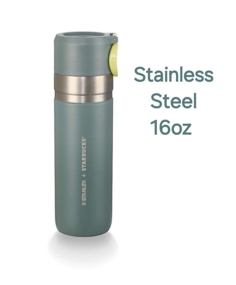 Starbucks Stanley 16oz Stainless Steel Tumbler Taiwan Exclusive Limited Edition - Sold on eBay February 23rd, 2025 for $97.74